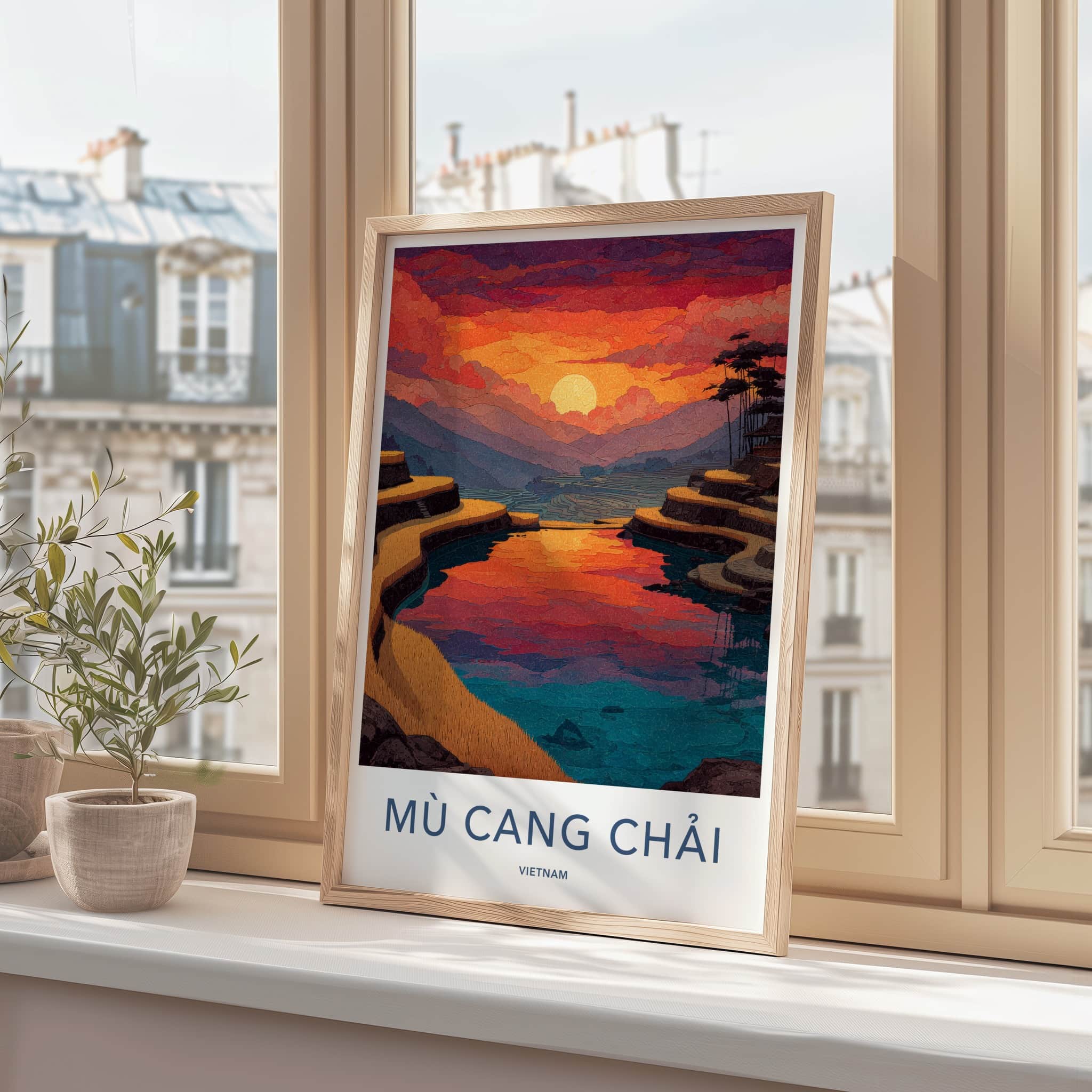 Mu Cang Chai Poster - Vietnam Fine Art