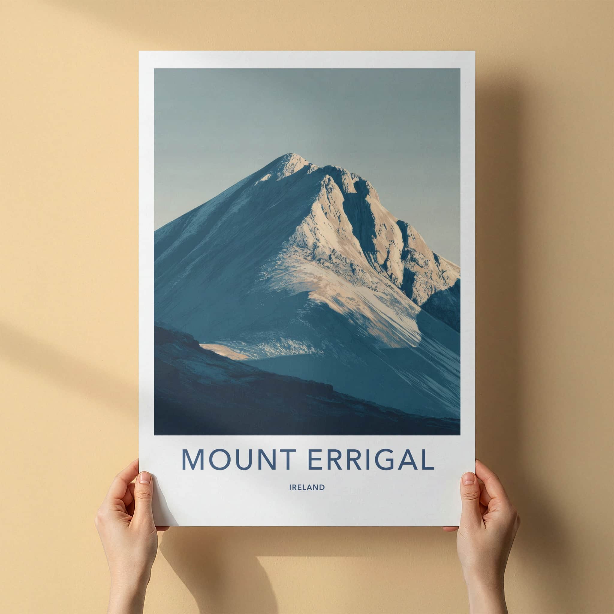 Mount Errigal Poster - Ireland Travel Art