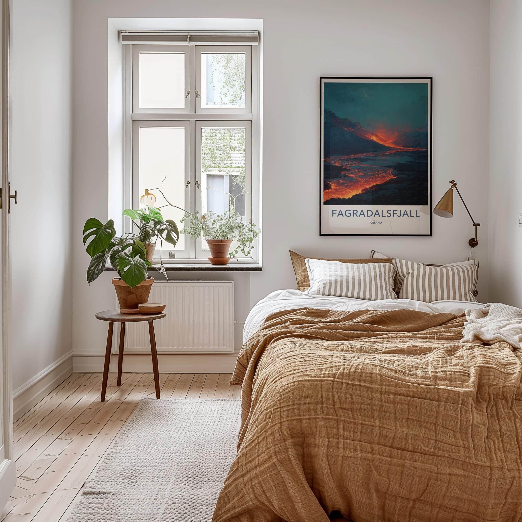 Fagradalsfjall Poster - Iceland Scenic Art - Molten Lava River Home Decor