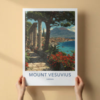 Mount Vesuvius Poster - Italy Art Print