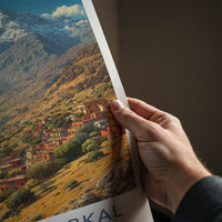 Mount Toubkal Poster - Morocco Art