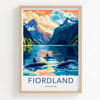 Fiordland Wall Art - New Zealand Landscape Poster
