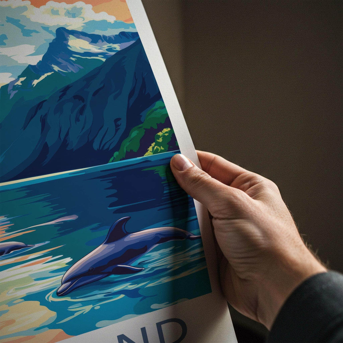 Fiordland Wall Art - New Zealand Landscape Poster