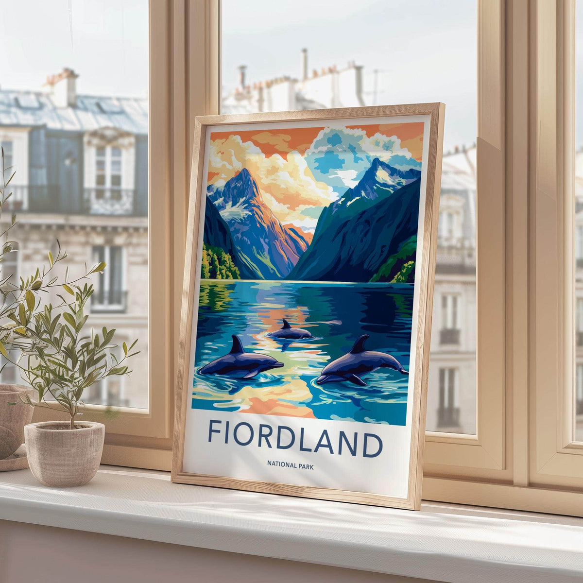 Fiordland Wall Art - New Zealand Landscape Poster