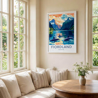 Fiordland Wall Art - New Zealand Landscape Poster