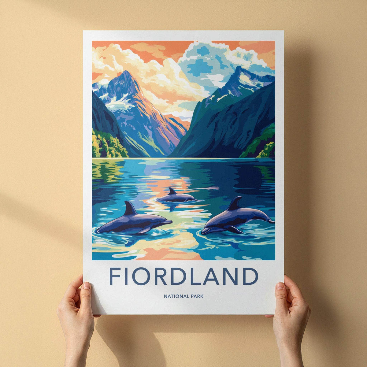 Fiordland Wall Art - New Zealand Landscape Poster