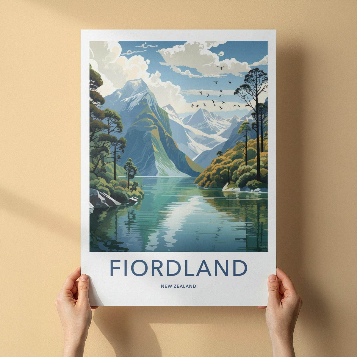 Fiordland Wall Art - New Zealand Poster