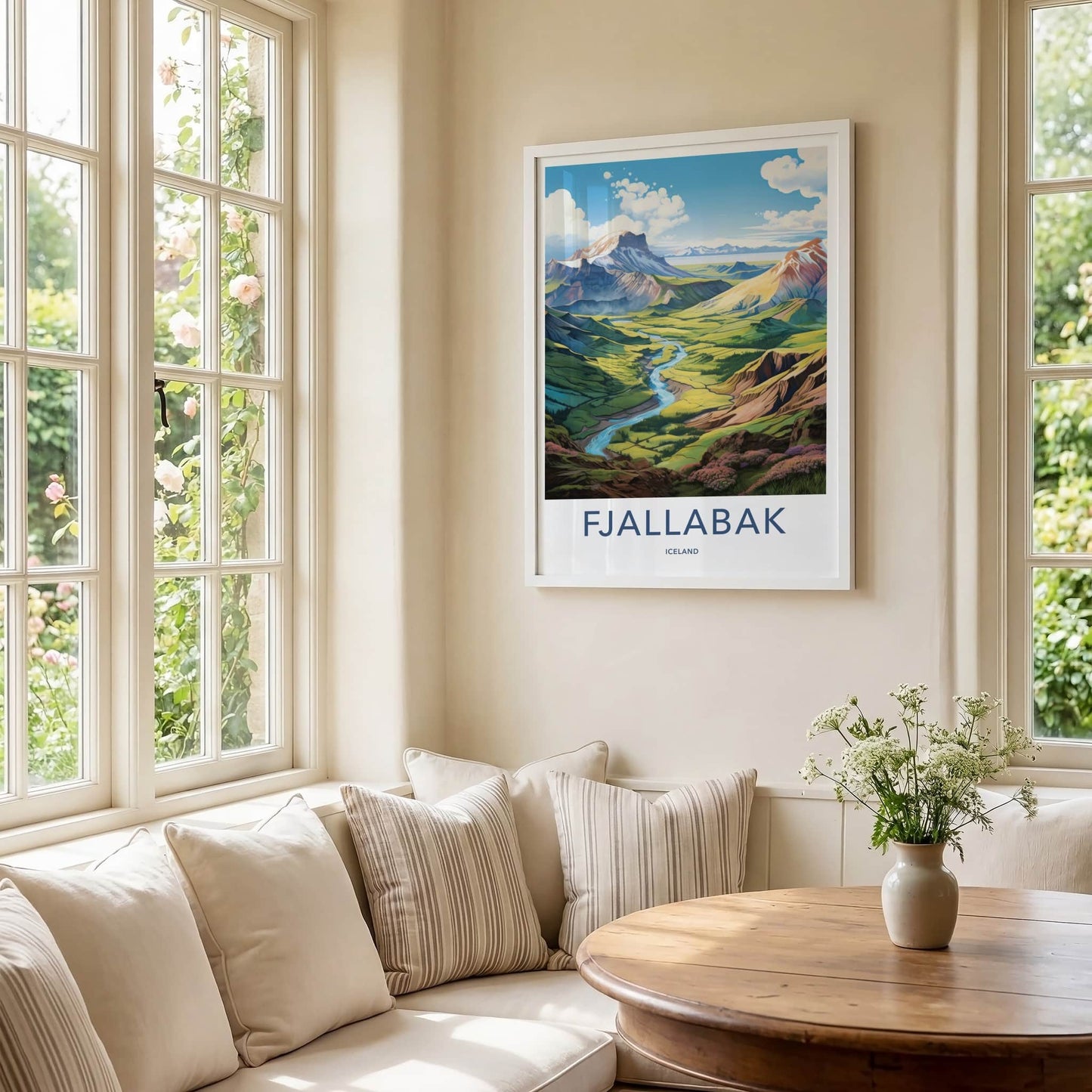 Fjallabak Poster - Iceland Travel Art - Green Valley River Home Decor