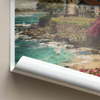 Galle Fort Poster - Sri Lanka Scenic Art - Iconic lighthouse bay Lounge Decor