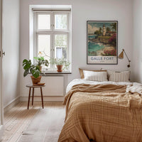 Galle Fort Poster - Sri Lanka Scenic Art - Iconic lighthouse bay Lounge Decor