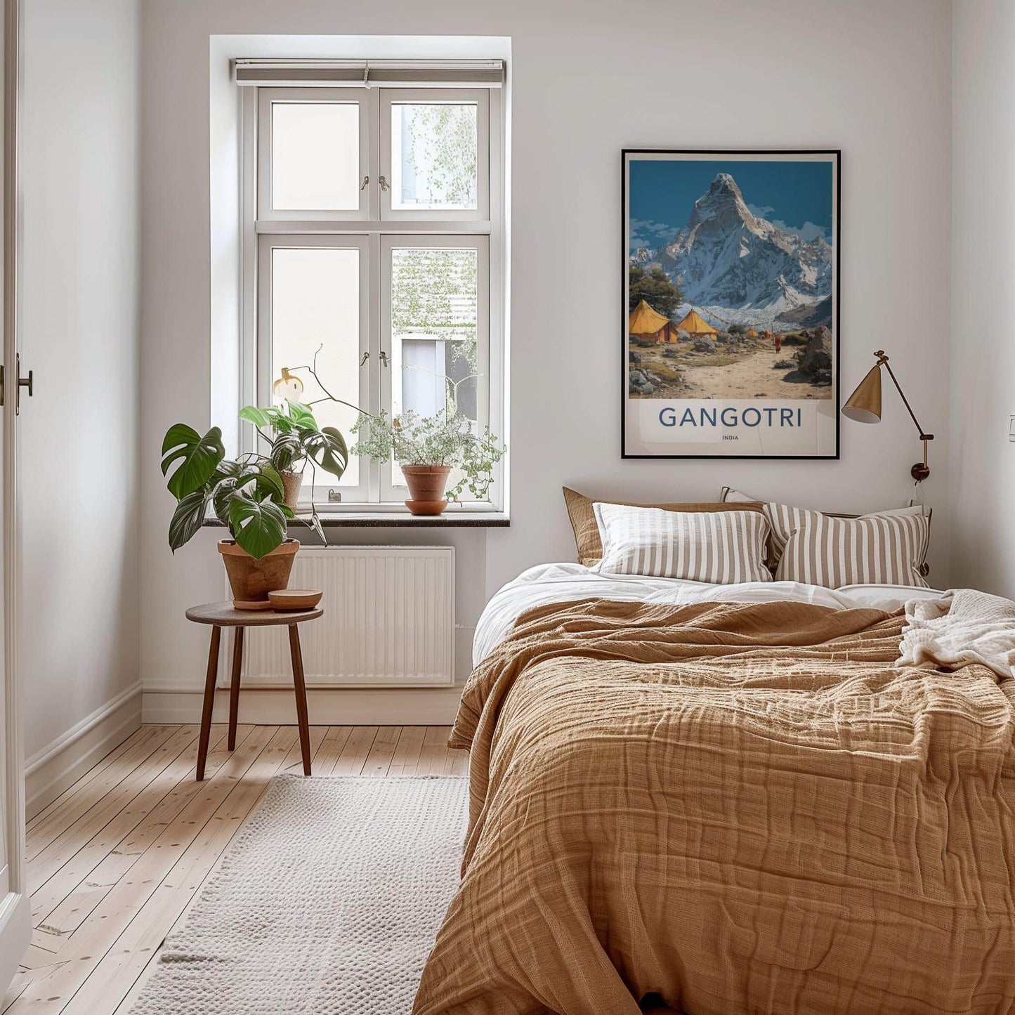 Gangotri Poster - India Wall Art - Uttarakhand Himalayan Base Camp Home Decor