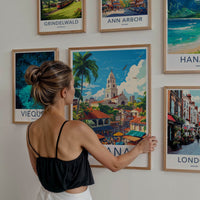 Ghana Poster - Ghana Travel Art - Tropical Coastal Scene Home Decor