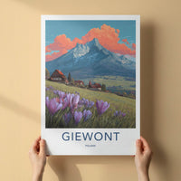 Giewont Poster - Poland Travel Print