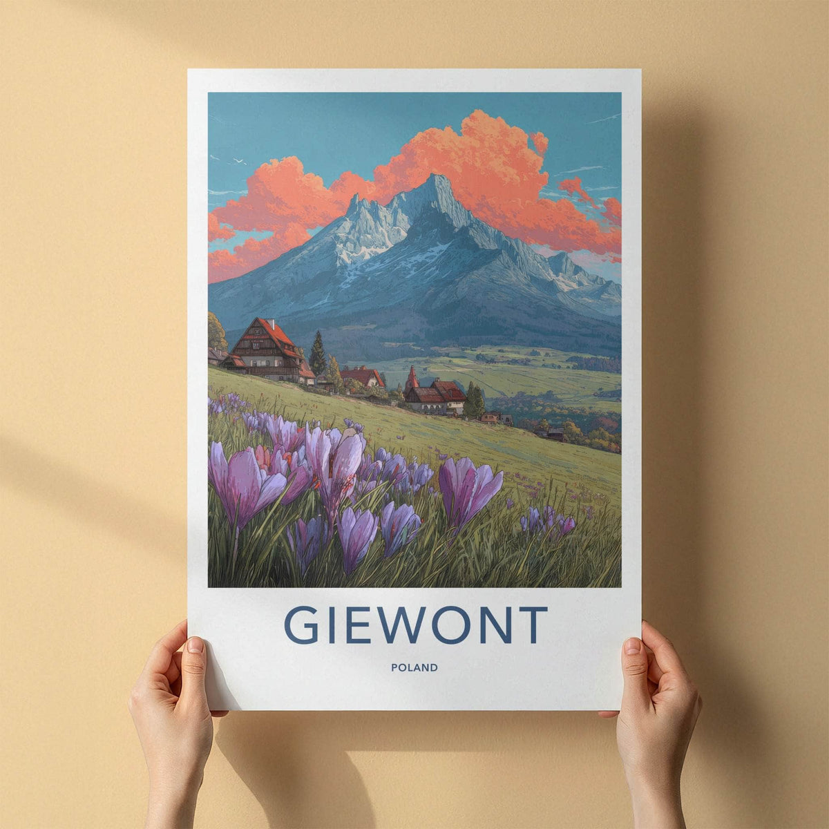 Giewont Poster - Poland Travel Print