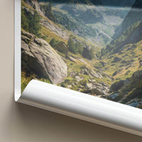Gordolasque Poster - France Travel Art - Rocky Mountain Path Home Decor