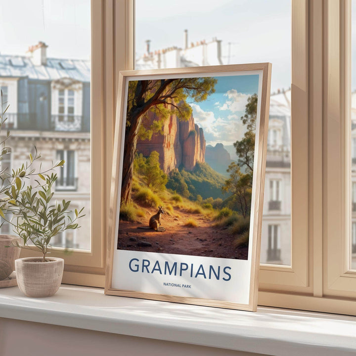 Grampians Poster - Scenic National Park Wall Art