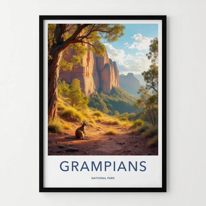 Grampians Poster - Scenic National Park Wall Art