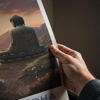 Great Buddha Poster - Taiwan Wall Art