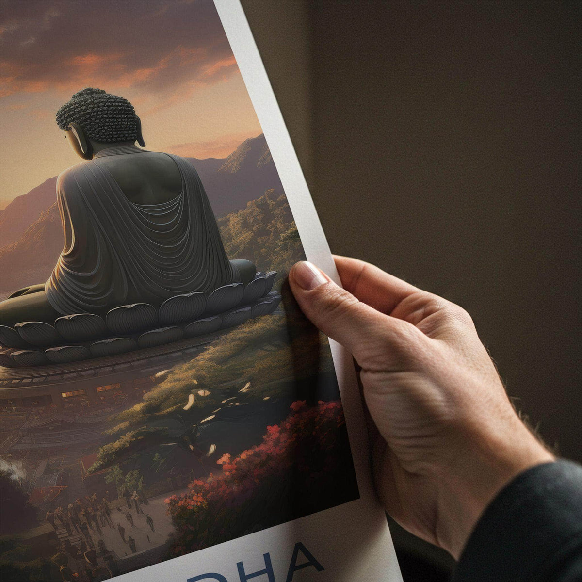 Great Buddha Poster - Taiwan Wall Art