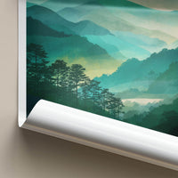 Greenbrier Cove Poster - Tennessee Fine Art - Vibrant Green Hills Home Art
