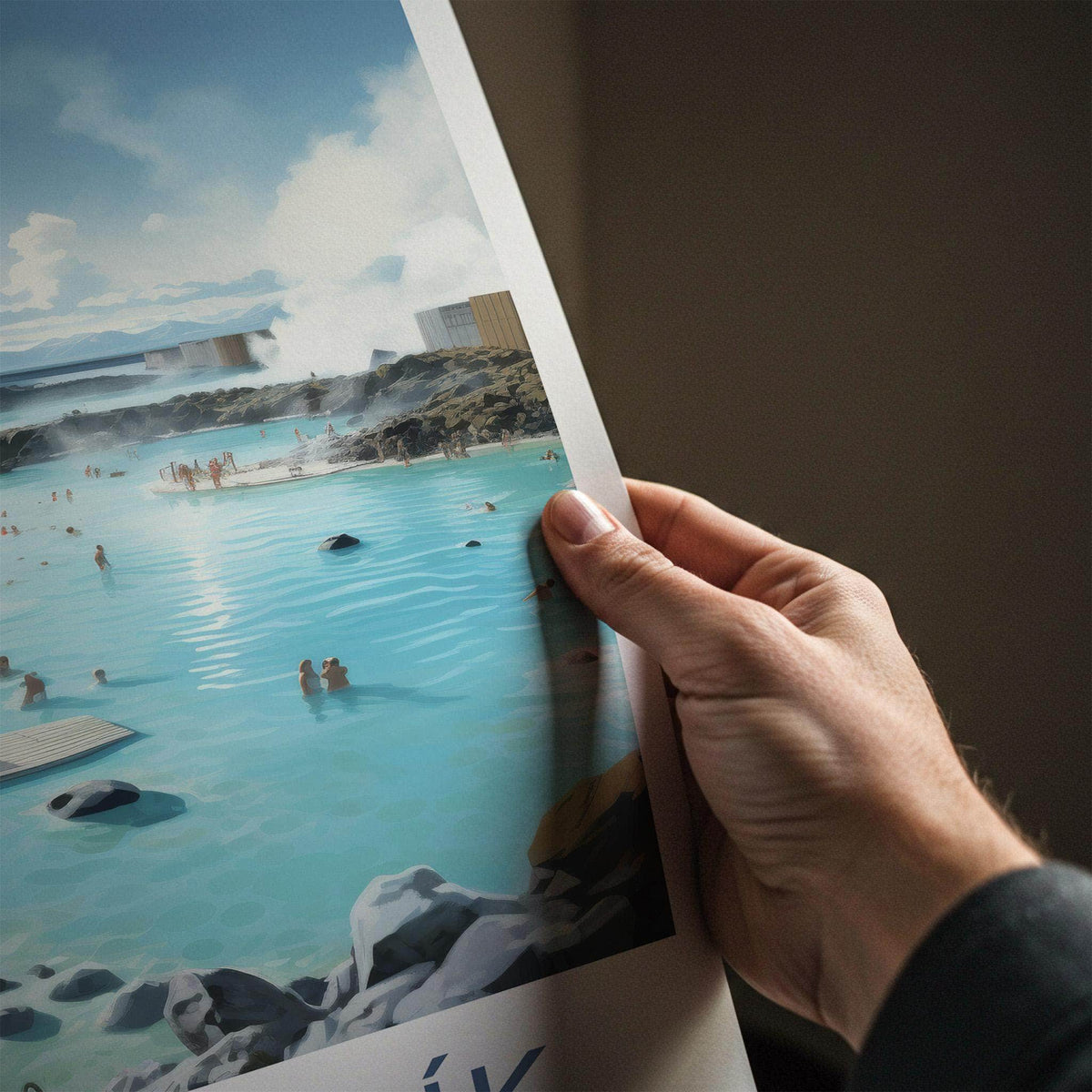 Grindavik Poster - Iceland Wall Art