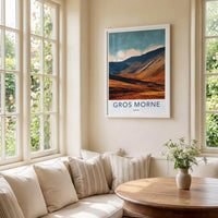 Gros Morne Poster - Canada Travel Art - Rugged Mountain Terrain Home Decor