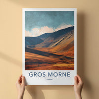 Gros Morne Poster - Canada Travel Art - Rugged Mountain Terrain Home Decor