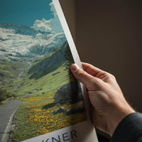 Grossglockner Poster - Austria Travel Art - Alpine Road Journey Home Decor