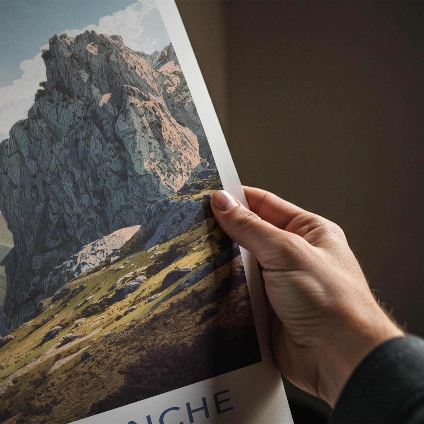 Haute Romanche Poster - France Travel Art - Rocky Alpine Gorge Home Decor