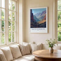 Haute Romanche Poster - France Travel Art - Rugged Valley Landscape Home Decor