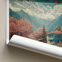 Himachal Pradesh Poster - India Fine Art - Himachal Pradesh Snowy Peaks Home Art