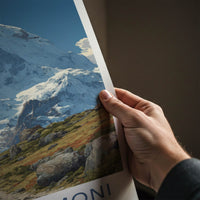 Ismoil Somoni Poster - Tajikistan Framed Art - Snow Peak Trail Home Decor