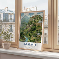 Jammu Poster - India Framed Print - Jammu And Kashmir Framed Decor