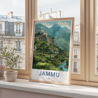 Jammu Poster - India Jammu Kashmir Mountain Palace Gallery Art