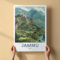 Jammu Poster - India Jammu Kashmir Mountain Palace Gallery Art