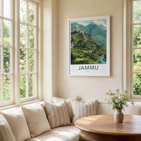 Jammu Poster - India Jammu Kashmir Mountain Palace Gallery Art