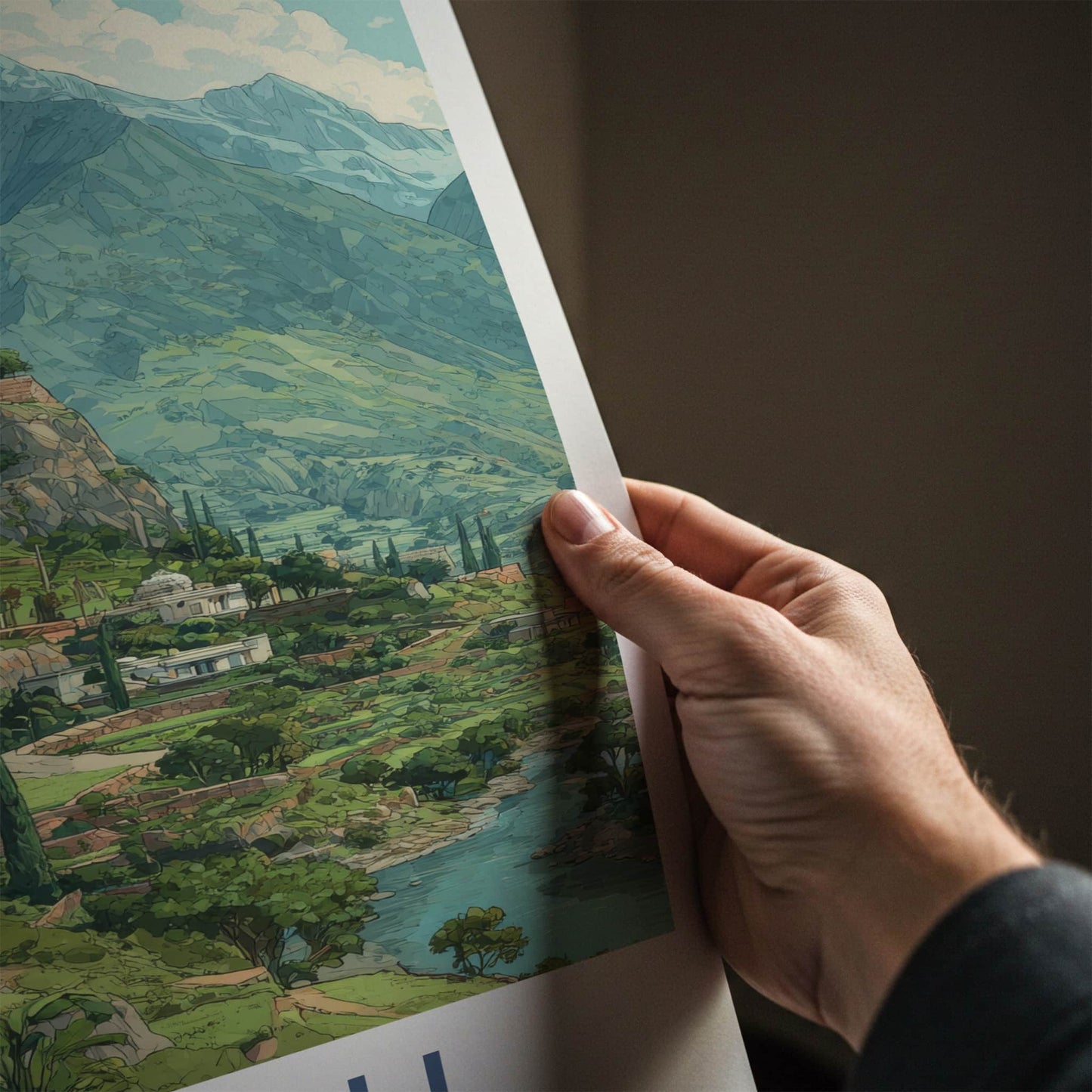 Jammu Poster - India Jammu Kashmir Mountain Palace Gallery Art