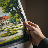 Jaslo Poster - Poland Travel Art - Historic Town Square Home Decor