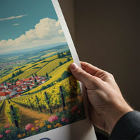 Jaslo Poster - Poland Travel Art - Vineyard Valley Village Home Decor