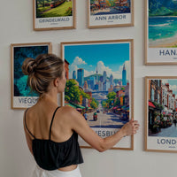 Johannesburg Poster - South Africa Wall Art - Vibrant City Street Gift