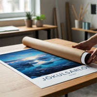 Jokulsarlon Poster - Iceland Travel Art - Iceberg Lagoon Sunset Home Decor