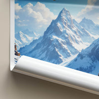 Jotunheimen National Park Poster - Norway Fine Art - Soaring Eagles Mountains Gift