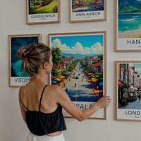 Kampala Poster - Uganda Travel Art - Africa City Street Wall Decor