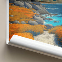 Kangaroo Island Poster - Australia Wall Art - Lighthouse Coastal Path Home Decor