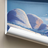 Kata Tjuta Poster - Australia Wall Art - Desert Rock Formations Home Decor