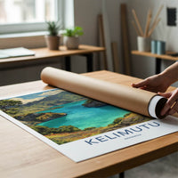 Kelimutu Poster Indonesia Turquoise Crater Lake Home Art