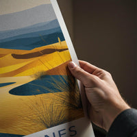 Kelso Dunes Poster - California Wall Art - Golden Sand Dunes Home Decor