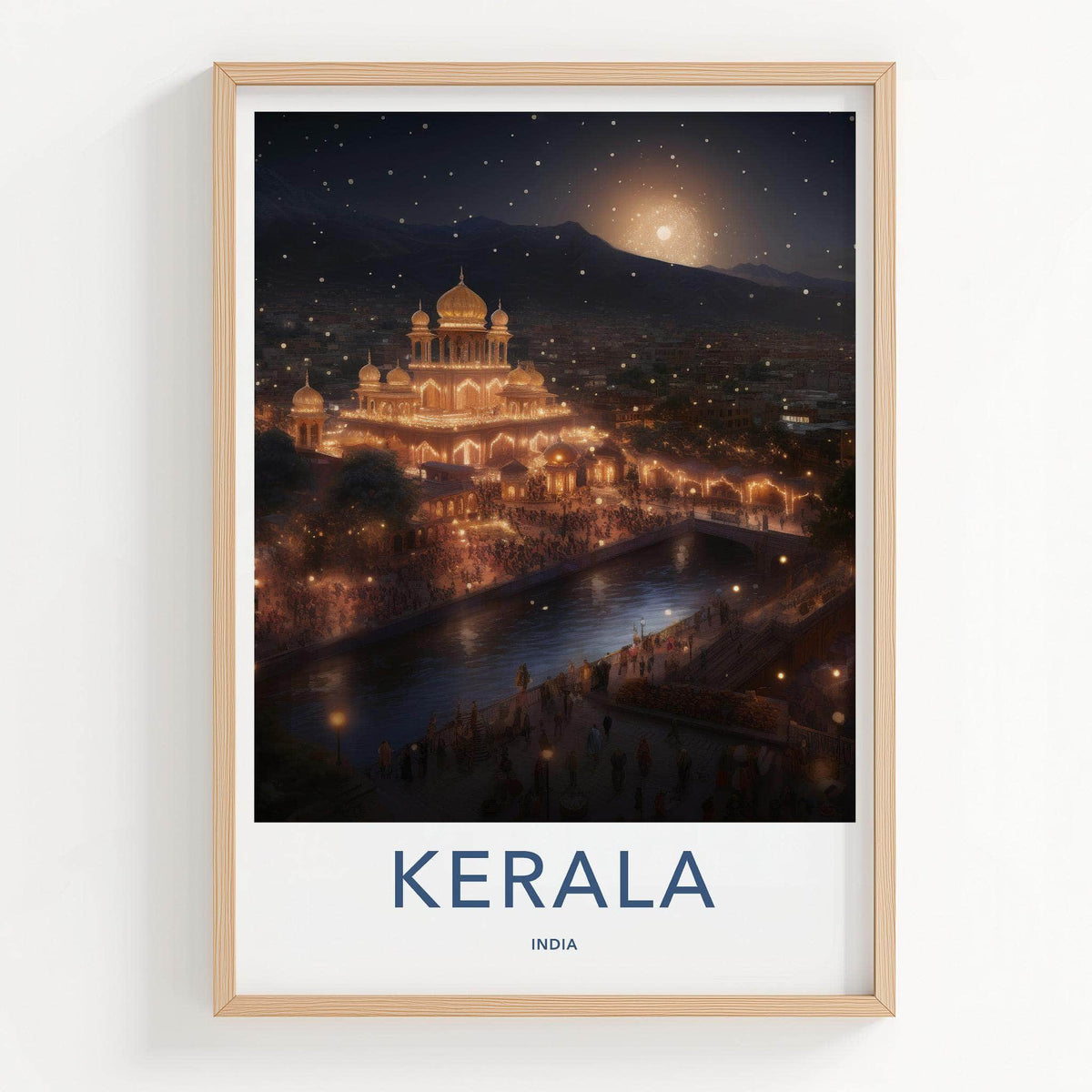Kerala Wall Art - Scenic Kerala Landscape Poster Print