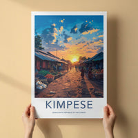 Kimpese Poster - Democratic Republic of the Congo Fine Art - Bright Sky Market Gift