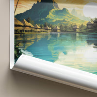 Kingston Jamaica Poster - Vibrant Caribbean Landscape Print
